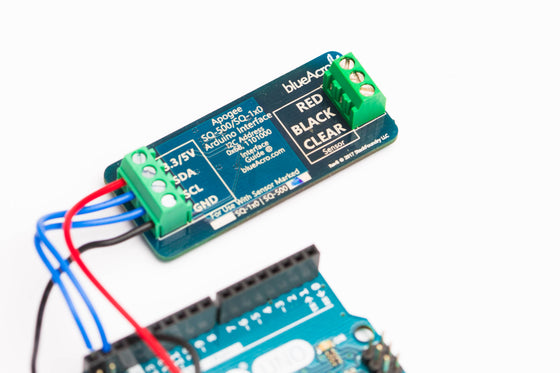 PAR Sensor Arduino Interface (Apogee SQ-500)